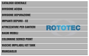 LISTINI CATALOGHI ROTOTEC