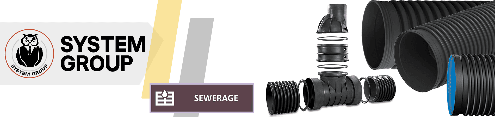 HDPE Pipes for sewerage