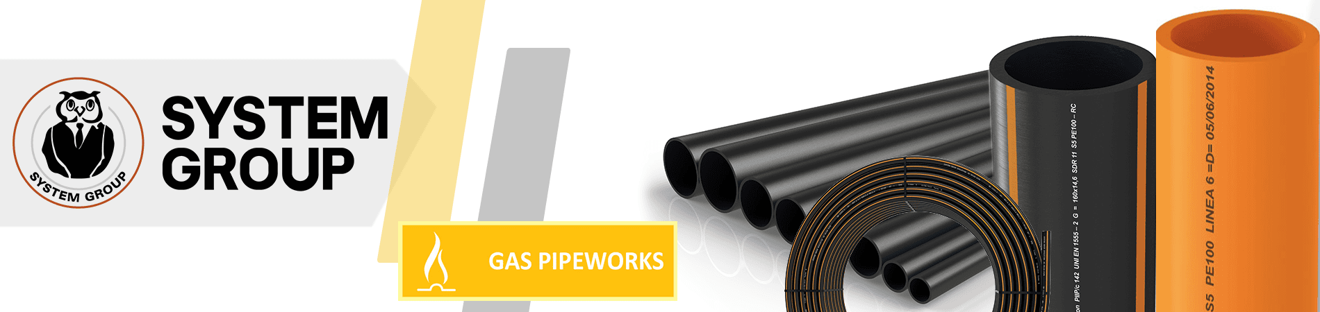 HDPE Pipes for gas pipeworks